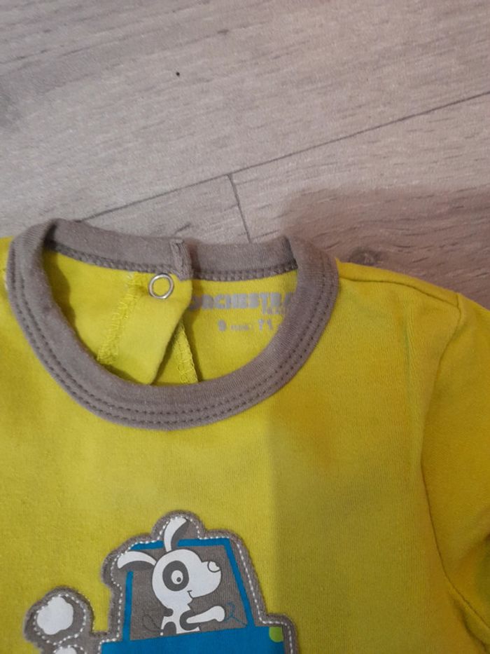 Lot de 2 pyjama coton 9 mois - photo numéro 4