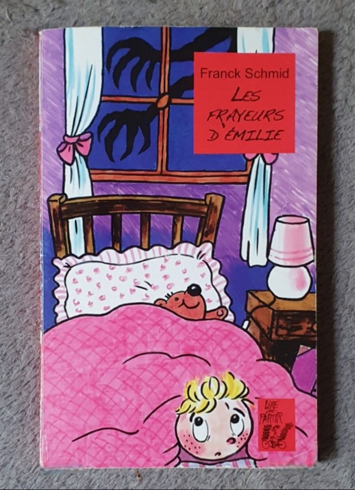 Roman Jeunesse, format poche "Les Frayeurs d'Émilie" (Dès 8 ans) / F. Schmid - Lire, c'est partir!