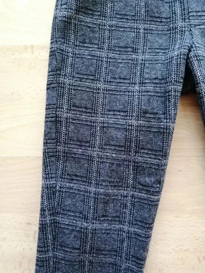 Pantalon gris à carreaux Kiabi 3 ans - photo numéro 5