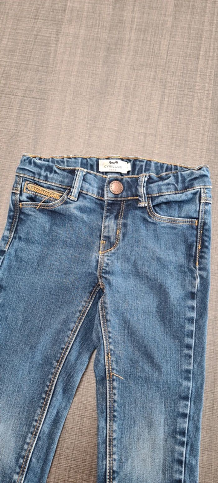 Pantalon jean Cyrillus 4 ans - photo numéro 2
