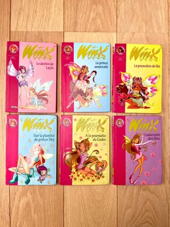 Winx lot de 6 livres