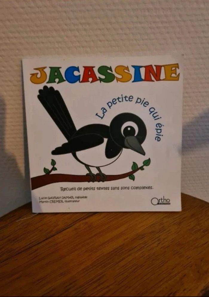 Livre enfant Jacassine