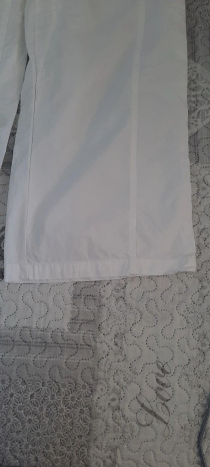 Pantalon style cargo blanc Taille L - photo numéro 5