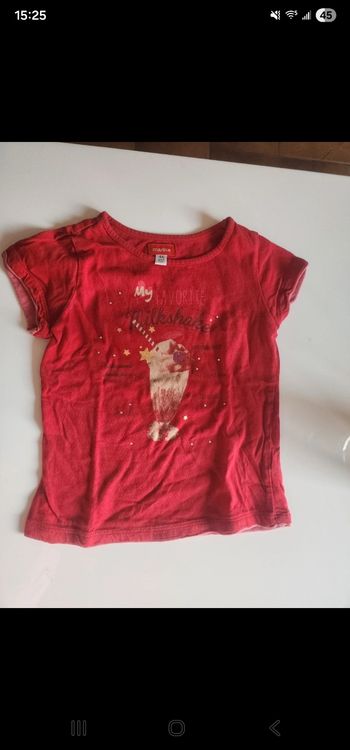 Tee shirt 4 ans 