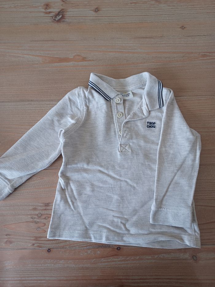 Polo manches longues