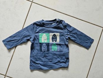 T-shirt ml garçon 3 mois Obaibi U24