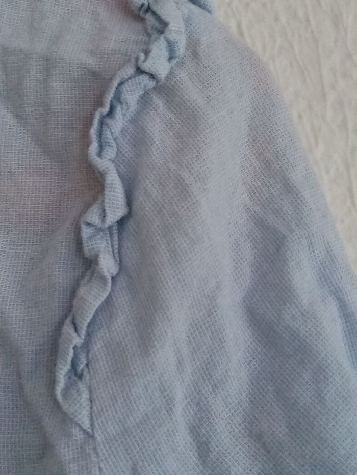 3 ans tao blouse chemise bleu clair print été /Excellent état - photo numéro 2