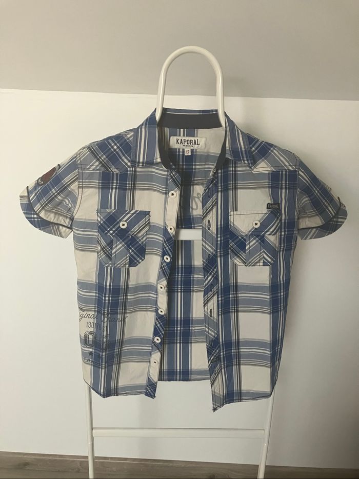 Ensemble Kaporal jean + chemise 10 ans - photo numéro 2
