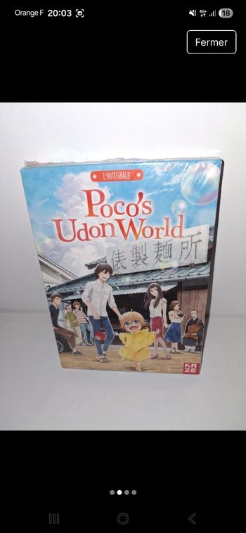 Poco's udon world NEUF animé manga