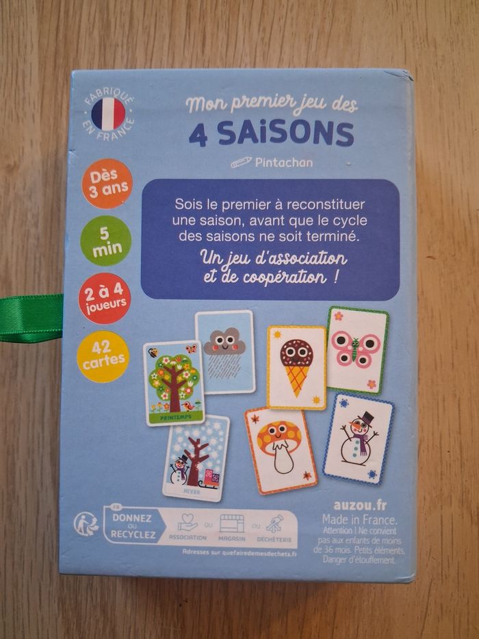 Jeu de carte - Dès 3 ans - Auzou - photo numéro 2