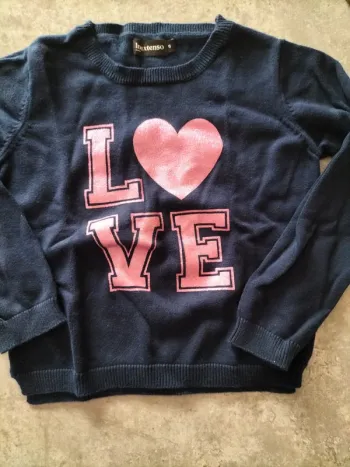 Pull taille 6 ans in extenso