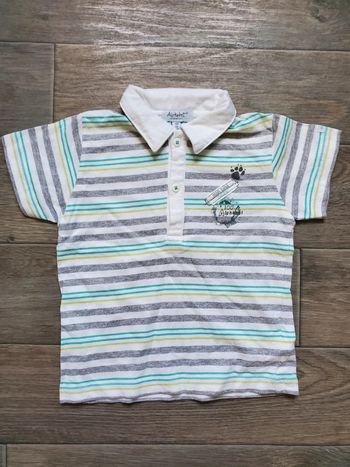 Polo taille 18 mois très bon état Alphabet