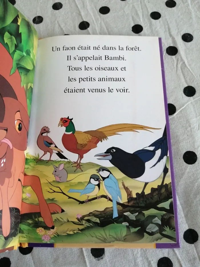 Livre disney bambi / collection première lecture - photo numéro 3