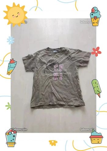 Tee shirt kaki 10 ans cfk