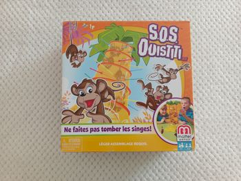 Jeu de société S.O.S Ouistiti de Mattel Games Complet 