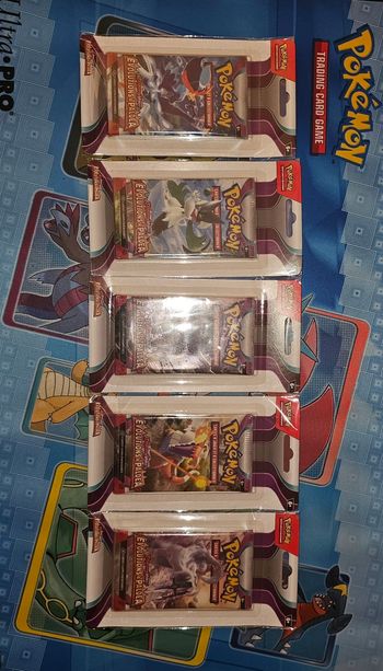 Artset de 5 Boosters Blisters EV2 "Évolutions à Paldea"
