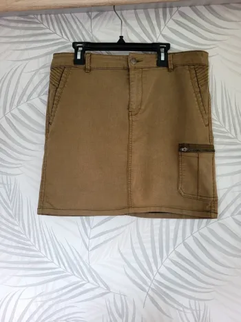 Jupe femme taille 42 kaki cache cache