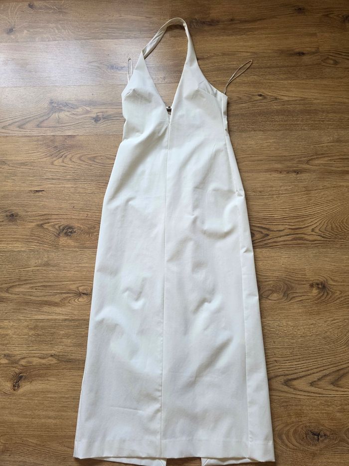 Robe dos nu zara blanche - photo numéro 2