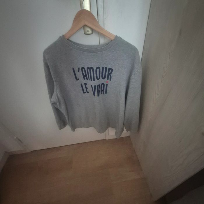 Sweat gris Xl