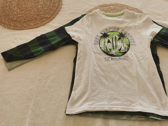 Lot 3 tee-shirts, 8 ans, garçon - photo numéro 7