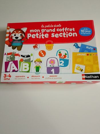 Mon grand coffret petite section Nathan complet 