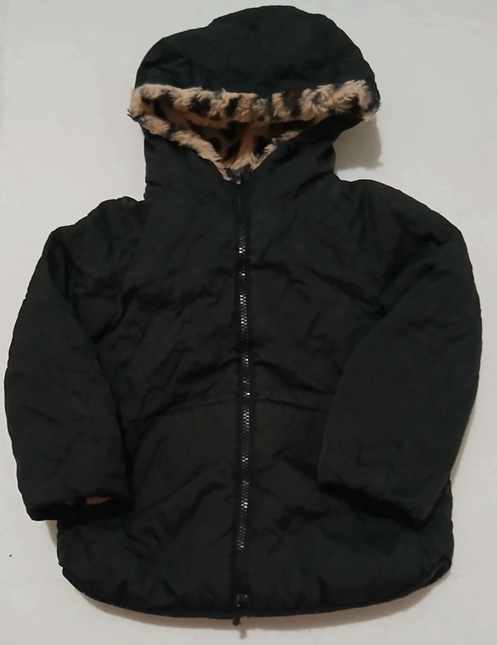Manteau réversible Kiabi  Fille 👧🏻 6 ans - photo numéro 3