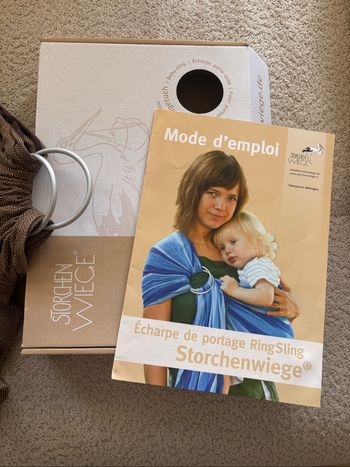 Café Ring sling Léo StorchenWiege