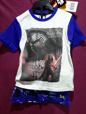 pyjama short garçon star wars disney