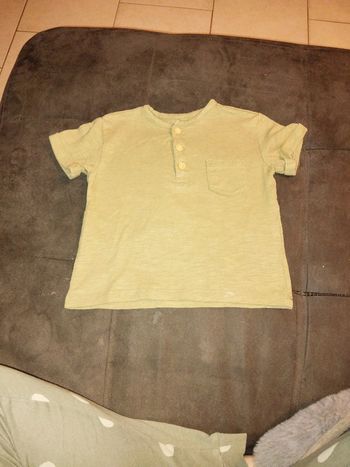 Tee shirt kaki