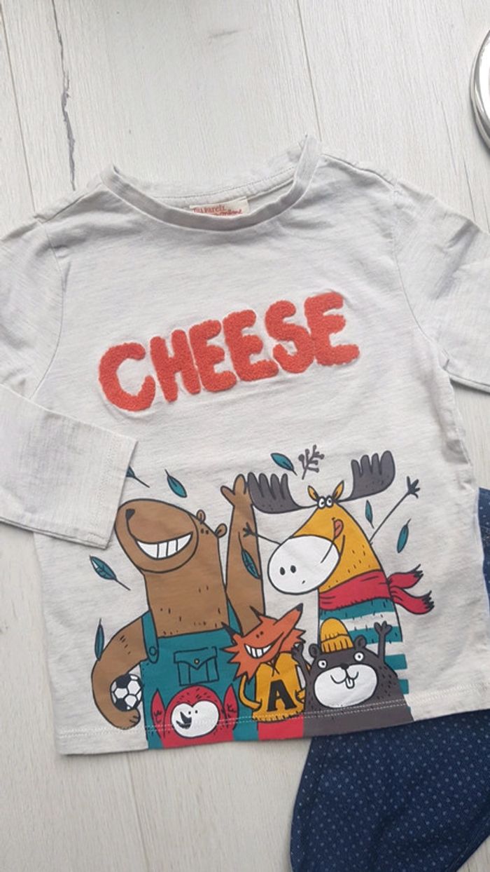 Ensemble 2 pièces mi saison fille 3ans dpam Zara - photo numéro 2