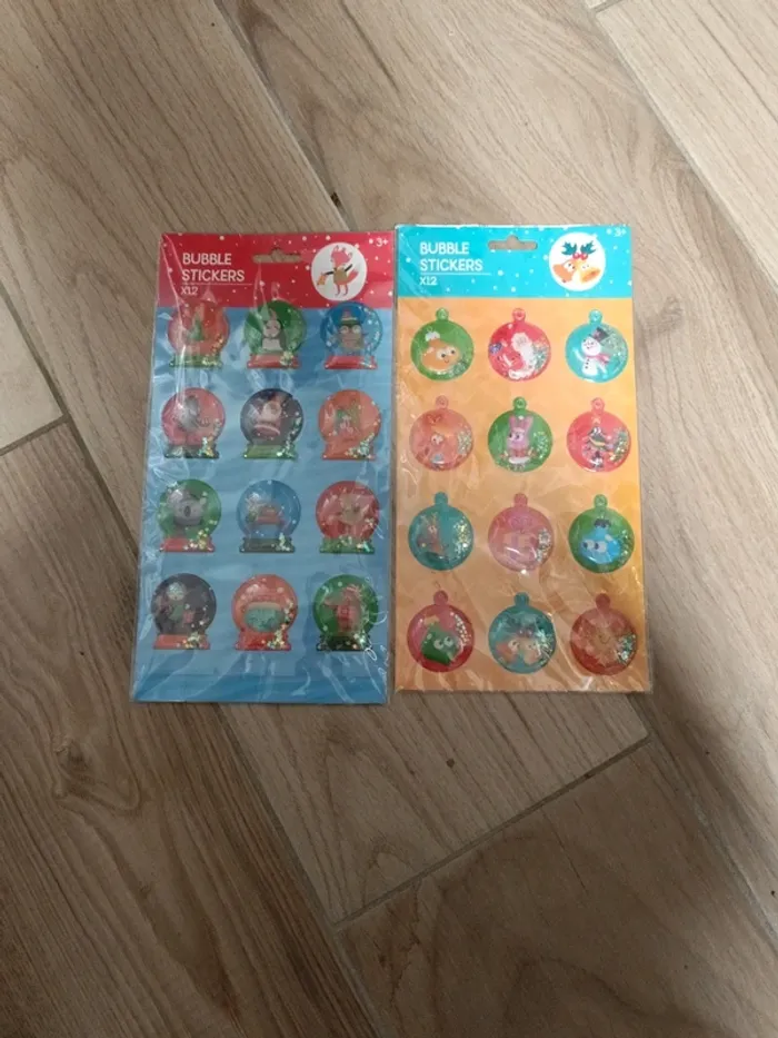 Lot de 24 stickers noël - photo numéro 2