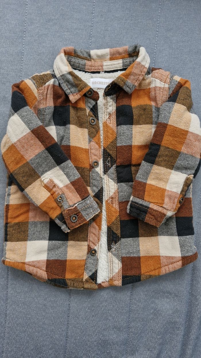 3 chemises bébé garçon