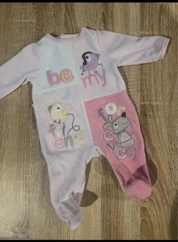 Lot de 2 pyjama tex bébé fille 1 mois
