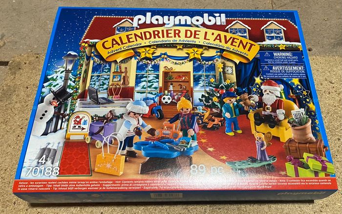 Calendrier de l’avant Playmobil La boutique de jouets