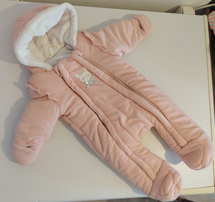 Combinaison bébé fille 3 mois intérieur polaire orchestra