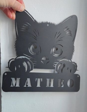 Encadrement de porte prénom