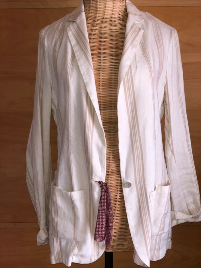 Veste lin marque DIEGA taille M