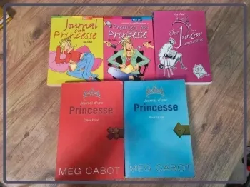 Lot de livres Journal d'une princesse de Meg Cabot