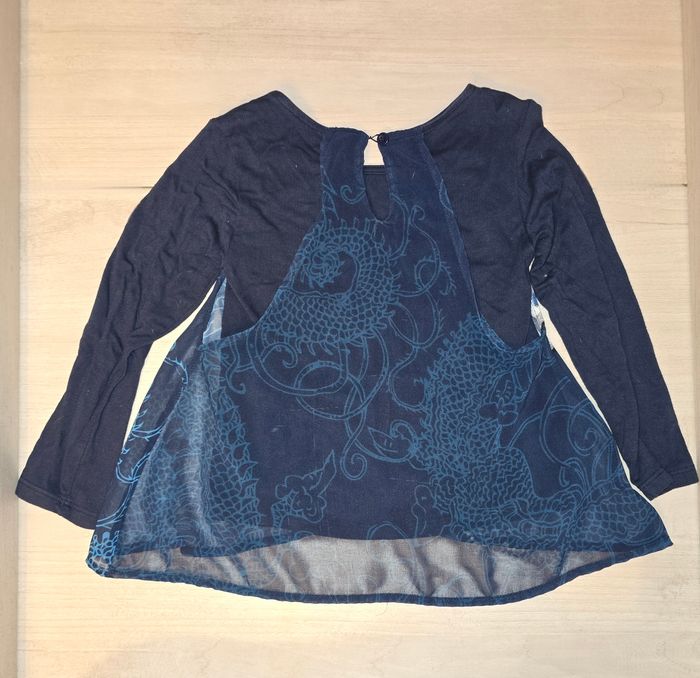 Tee shirt manches longues Desigual - photo numéro 5