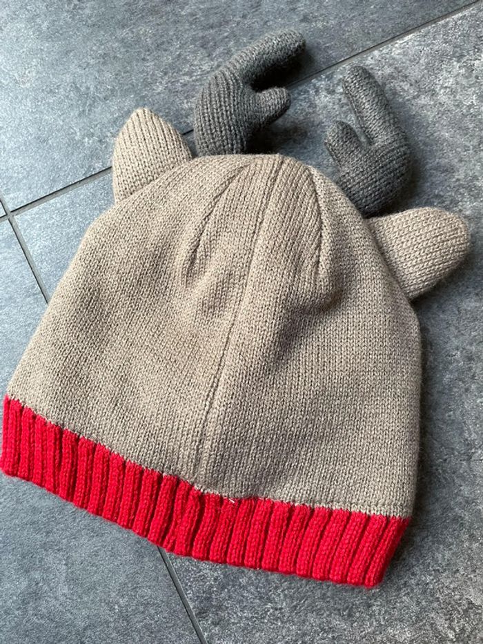 Bonnet 18-23 mois tête de renne - photo numéro 2