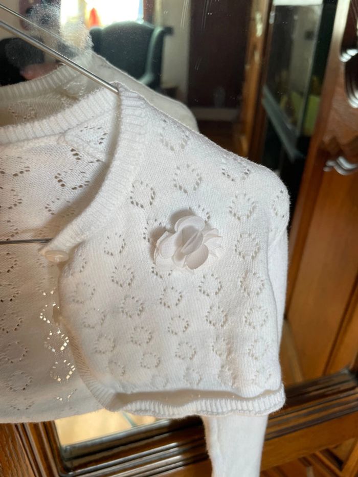 Boléro blanc DPAM 6 ans - photo numéro 3