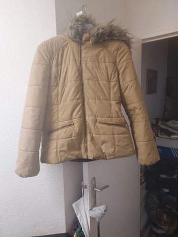 Parka avec capuche non amovible femme L