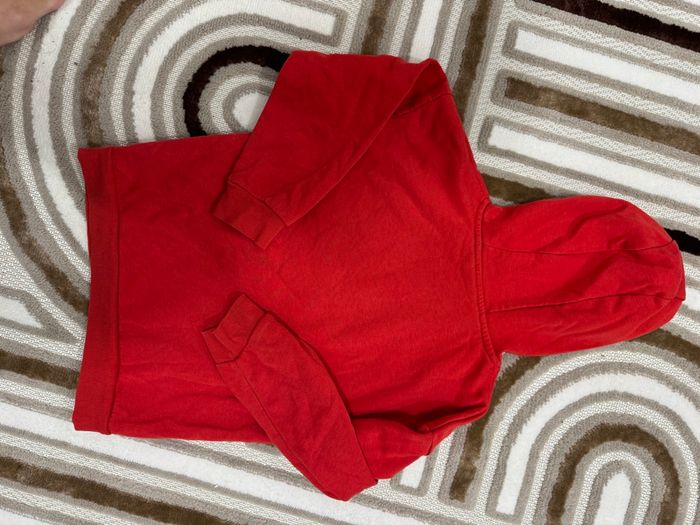 Sweat à capuche Minecraft Creeper rouge Primark T.7-8 ans très bon état - photo numéro 4