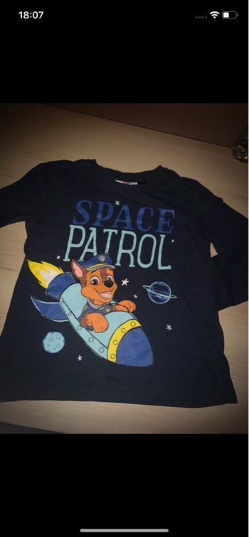 TEE short manche longue