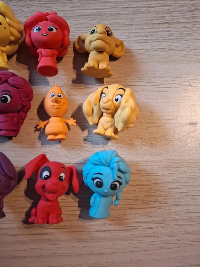 Lot de 14 figurine gommes - photo numéro 4