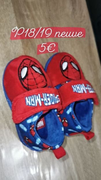 Chausson neuf spider man 18/19