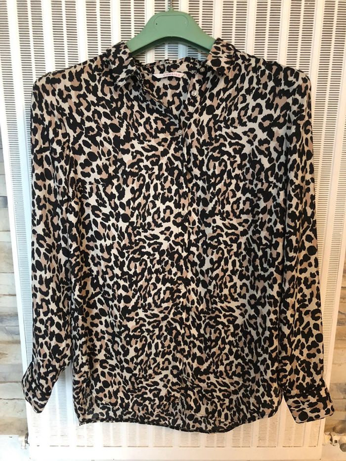 Chemise effet satin