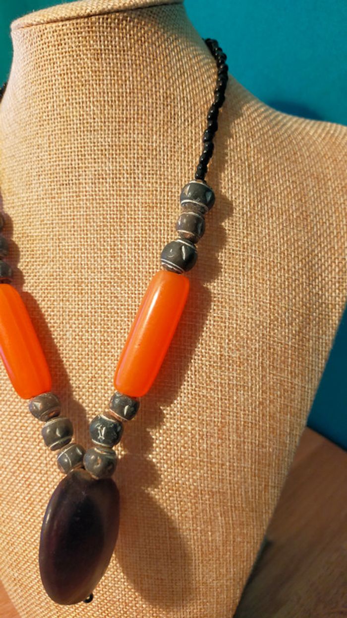 Collier vintage ethnique – Terres d’Ailleurs - photo numéro 9