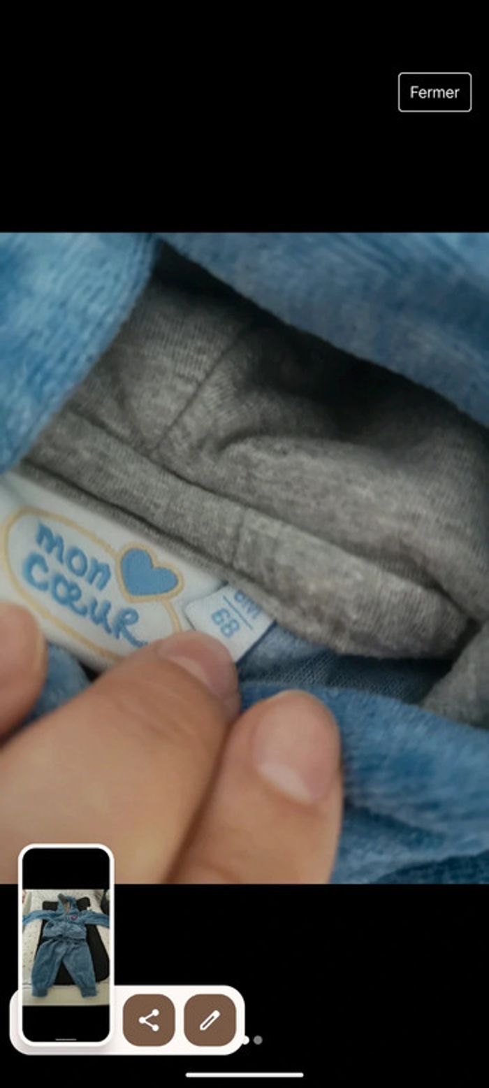 Ensemble garçon 6 mois - photo numéro 2