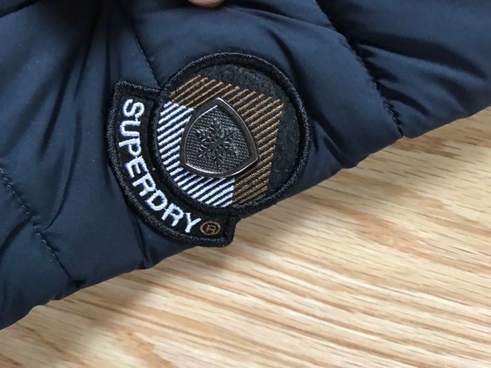 Doudoune à capuche Superdry cintré femme T38 - photo numéro 4